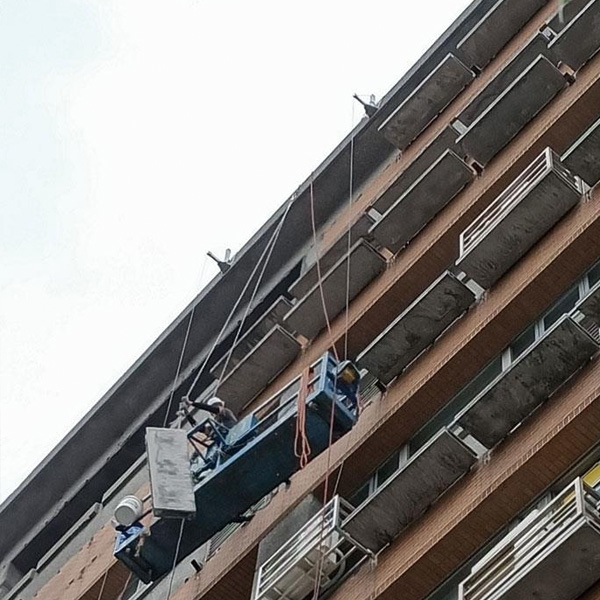 水泥外牆板拆除作業實績
